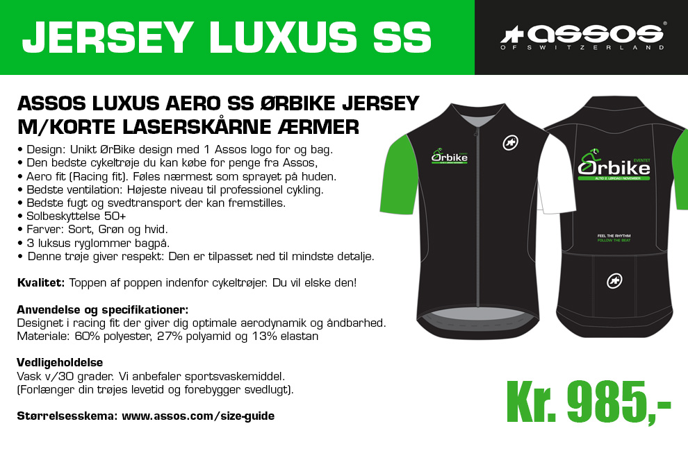 Assos Aero SS Luxus Jersey ØrBike
